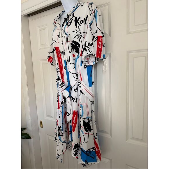 KARL LAGERFELD  Mini Shirt Dress - Picture 4 of 10